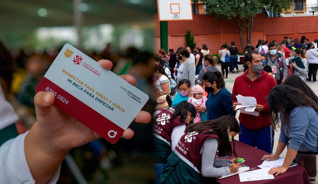 Mi Beca para Empezar brindan un apoyo de 650 pesos a los alumnos de primaria y secundaria. Foto: Composición LR/Bienestar Educativo/La Jornada