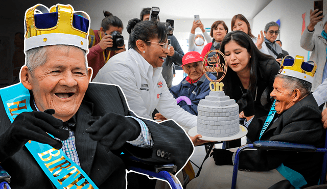 Don Aniceto es paciente del Inabif desde hace 6 años. Foto: composición de Jazmin Ceras/Inabif/La República