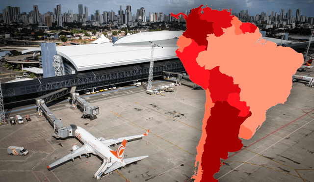 Este país de Latino América tiene aeropuertos en ciudades clave de su extenso territorio. Foto: composición LR/Avicionline