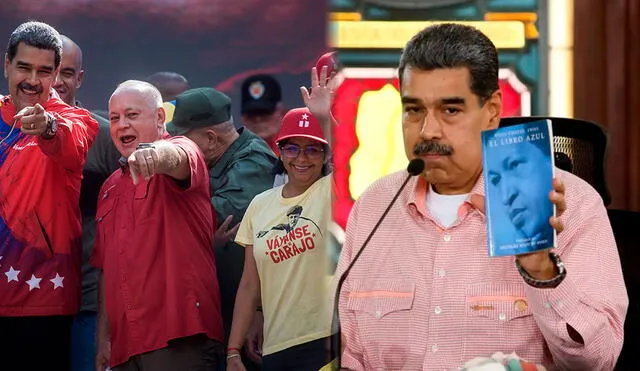 Nicolás Maduro anunció el regreso a Diosdado Cabello a un cargo en un gabinete ministerial y la nueva titularidad que asumirá Delcy Rodríguez. Foto: Composición LR/Prensa Miraflores/EFE