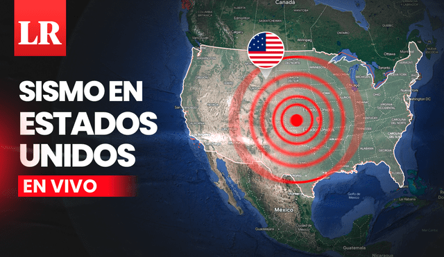 Último sismo registrado en Estados Unidos por el USGS|  Foto: Composición LR