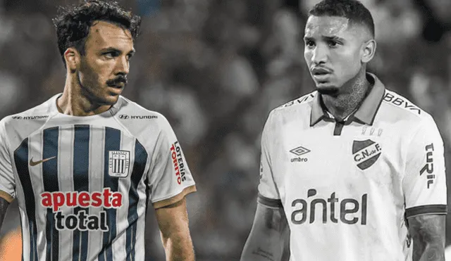 Sebastián Rodríguez y Juan Izquierdo se enfrentaron en la final del fútbol uruguayo del 2023. Foto: composición LR/Transfermarkt/Nacional