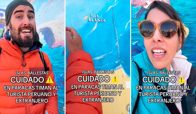 El turista mostró su decepción por las estafas que se comenten contra los visitantes extranjeros y peruanos. Foto: composición LR/TikTok