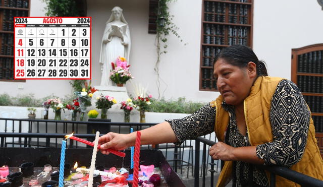 El 30 de agosto, muchas personas suelen escribir cartas a Santa Rosa de Lima y las depositan en un pozo ubicado en su santuario. Foto: composición LR / Andina