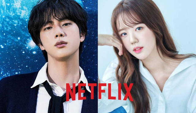 Jin es el idol de mayor edad en BTS. Actualmente tiene 31 años. Foto: composición LR/Netflix/HYBE