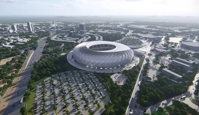 La construcción de este estadio inició a finales de 2023. Foto: YouTube