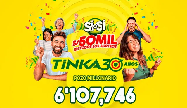 Pozo millonario se sorteará este miércoles 28 de agosto. Foto: La Tinka