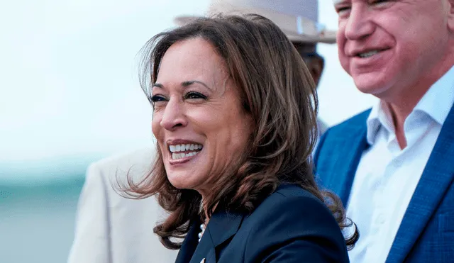 Kamala Harris viajó a Georgia como parte de sus actividades de campaña con el objetivo de ganar las elecciones en Estados Unidos. Foto: Reuters