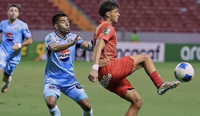 Herediano y Motagua jugaron en el Estadio Nacional de Costa Rica. Foto: difusión