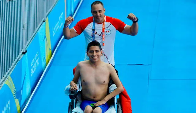 Rodrigo Santillán es el primer deportista peruano que llegó a una final. Foto: IPD