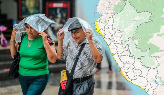 Senamhi emite alerta meteorológica en la costa peruana. Foto: difusión/Senamhi