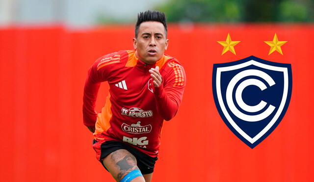 Christian Cueva no llegó a disputar ningún partido oficial como jugador de Cienciano del Cusco. Foto: FPF