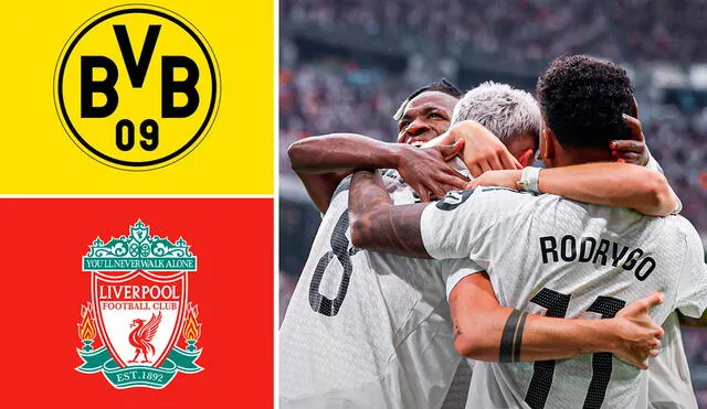 Real Madrid enfrentará al Borussia Dortmund y Liverpool por la Liga Única de la Champions. Foto: Real Madrid