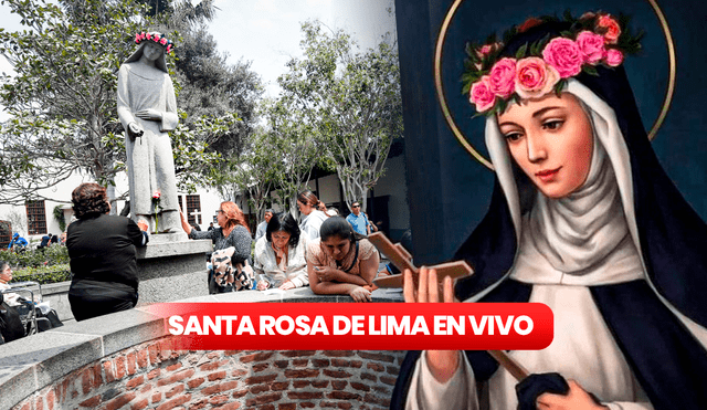 Este viernes 30 de agosto se han programado eventos en honor a Santa Rosa de Lima. Foto: composición LR/La República/difusión