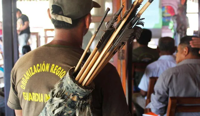 La reunión fue convocada por la Organización Regional de Guardia Indígena del Pueblo Shipibo Konibo, que cuenta con más de 600 miembros del pueblo shipibo-konibo-xetebo. Foto: Alexis Revollé/IDL