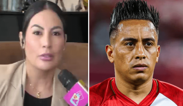 Pamela López denunció que el abogado de Christian Cueva estaría detrás de extorsiones en su contra. Foto: Composición LR/Captura Willax TV/Christian Cueva/Instagram