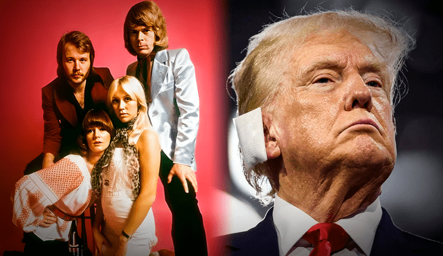 ABBA se suma a la lista de artistas que han pedido expresamente a Trump que no use más sus canciones por diferentes motivos. Foto: Composición LR | ABBA | EFE