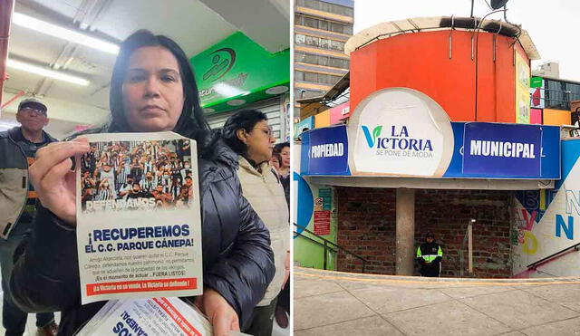 Comerciantes informaron que el 04 de septiembre realizaran la limpieza del centro comercial Parque Cánepa. Foto: composición LR/difusión