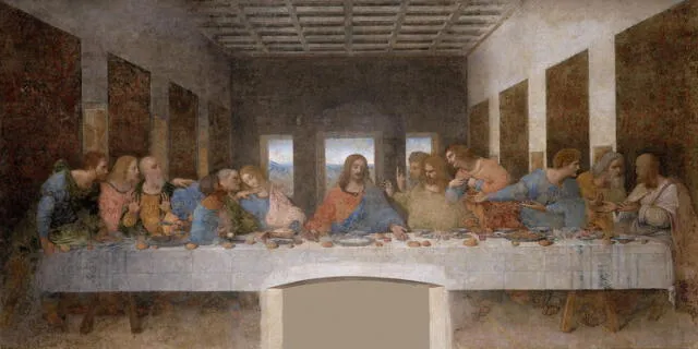 "La Última Cena" de Da Vinci.