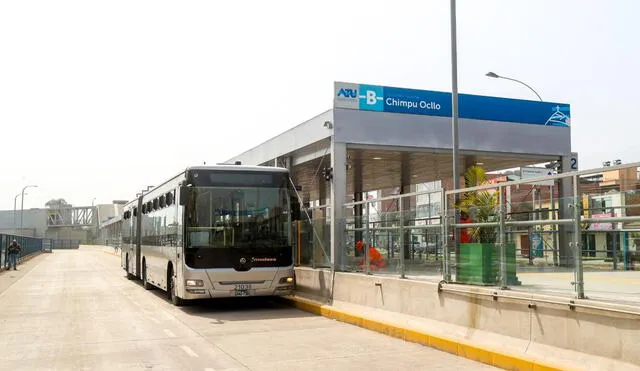 El terminal Chimpu Ocllo, en Carabayllo, es uno de los más modernos. Cuenta con ascensor y rampas. Difusión