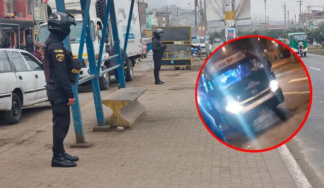 La Policía informó que tanto el chofer y el cobrador de la unidad Uvita cuentan con antecedentes policiales por robo agravado. Foto: composición LR/Rosario Rojas/LR