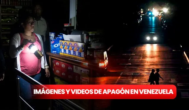 Millones de venezolanos enfrentan interrupciones en su vida diaria debido a un apagón masivo que ha dejado al país en la oscuridad. Foto: composición LR/AFP/Clarín.