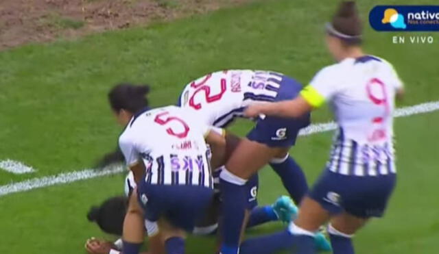 Reyes convirtió el segundo de Alianza Lima y el cuarto tanto en el global ante Universitario. Foto: captura/Nativa TV