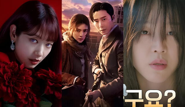 Fans podrán ver los nuevos k-dramas de septiembre a través de canales como Netflix y Disney+. Foto: composición LR/SBS/Netflix/ENA