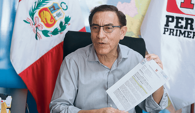 Vizcarra tiene una segunda inhabilitación de 5 años por no declarar acciones cuando era ministro de PPK. Foto: difusión