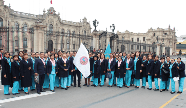 Para integrar y avanzar, ¡vamos juntos!, “Feliz día de la enfermera peruana”. Fuente: Difusión