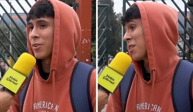 "Que haya mejores docentes", resaltó estudiante. Foto: composición LR/ Habla Sobrino/ TikTok