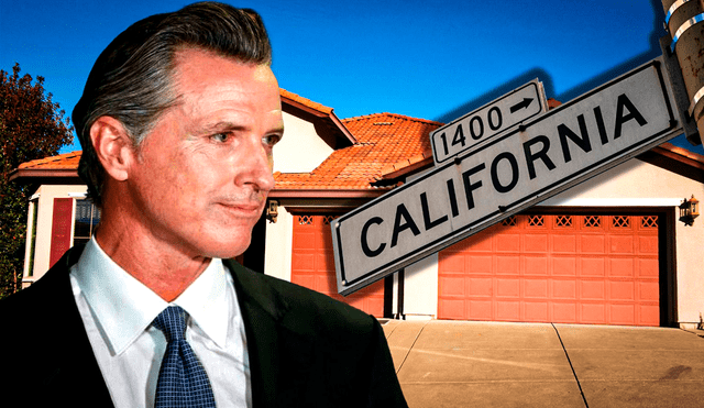 Gavin Newsom y la nueva medida para los inmigrantes que sueñan con una casa propia | Lr / Composición Gerson Cardozo