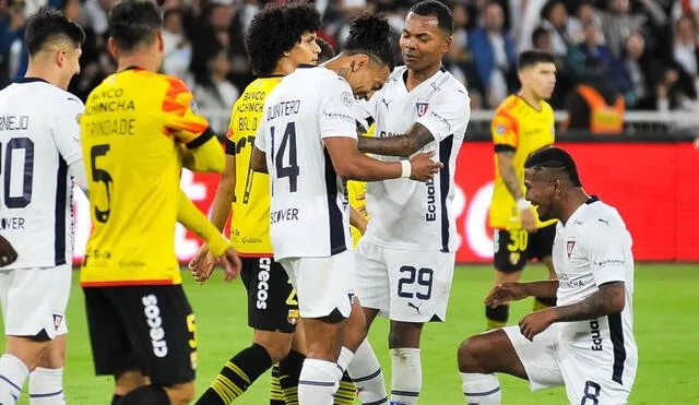 LDU Quito y Barcelona SC jugaron en el Estadio Rodrigo Paz Delgado. Foto: LDU Oficial