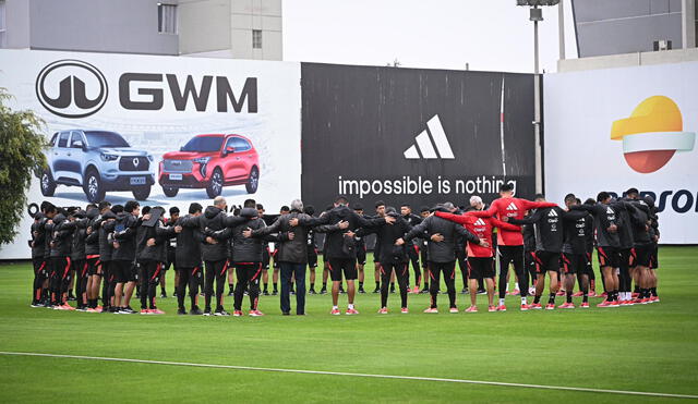 La primera semana de entrenamientos de la selección peruana fue solo con convocados de la Liga 1. Foto: FPF