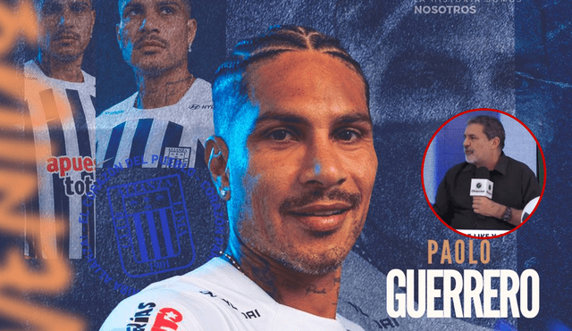 Gonzalo Núñez dejó un polémico comentario sobre la llegada de Paolo  Guerrero. Foto: composición LR/Alianza Lima