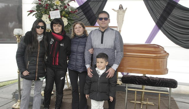 Familia de Cornejo Alay. Su hijo, Eric Cornejo, fue consejero regional opositor a Chimpum. (Foto: Hugo Díaz)