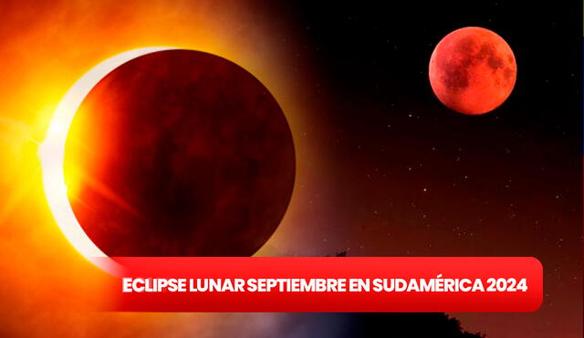 El eclipse de SEPTIEMBRE se verá en todo el continente de América y parte de Asia. Foto: composición LR/NASA