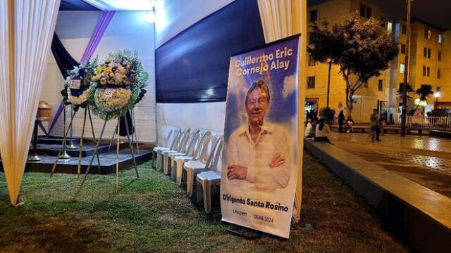 Cornejo Alay fue velado en parque El Rosedal, de Santa Rosa, donde falleció. (Foto: Flash Callao)