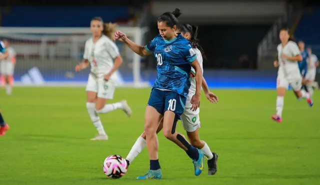 Paraguay coniguió su primera victoria del Mundial Femenino Sub-20. Foto: @Albirroja/X