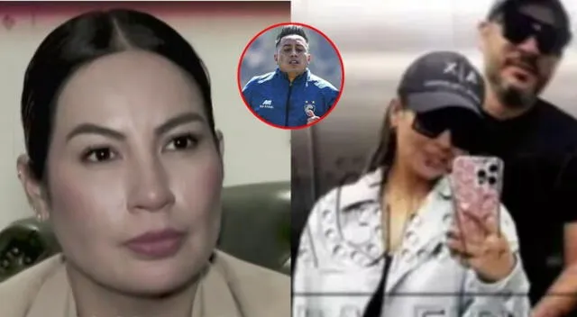 Pamela López no descarta que Christian Cueva filtrara fotos con 'saliente'. Foto: captura/América hoy/Magaly TV: la firme