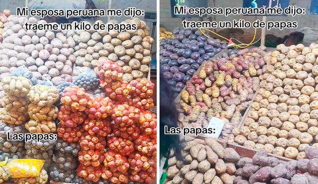 Los usuarios en redes sociales afirmaron que el Perú es uno de los países privilegiados con productos autóctonos. Foto: composición LR/TikTok