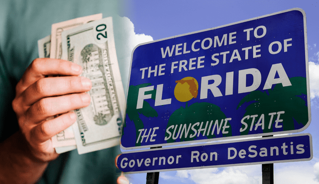 El gobernador de Florida, Ron DeSantis anunció el incremento del salario mínimo para todos sus ciudadanos. Foto: composición LR/Freepik/NBC