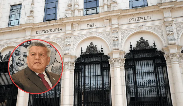 Juan Gonzales ingresó a la Defensoría del Pueblo luego de que Josué Gutiérrez juramentara como titular de dicha institución. Foto: composición LR- Andina.