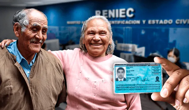 Las personas menores de 60 años deben renovar su DNI cada 8 años. Foto: composición LR/Andina