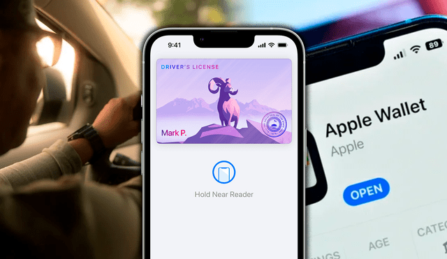 La herramienta Apple Wallet puede usarse en algunos estados para escanear la licencia de conducir en Estados Unidos. Foto composición LR/Apple/Freepik