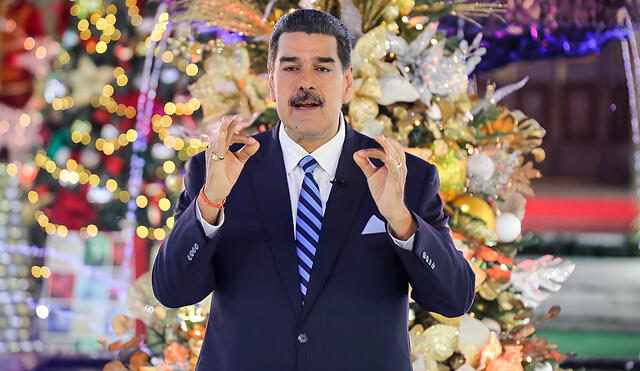 Nicolás Maduro adelanta la Navidad desde 2020. Foto: Gobierno de Venezuela