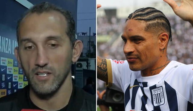 Paolo Guerrero y Hernán Barcos se enfrentaron en Brasil en el 2014. Foto: composición LR/captura de L1 MAX/Luis Jiménez/La República