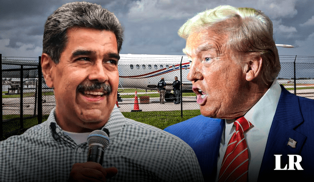 Donald Trump llamó "estupidos" a los integrantes del Partido Demócrata tras confiscar el avión de Nicolás Maduro. Foto: Composición LR