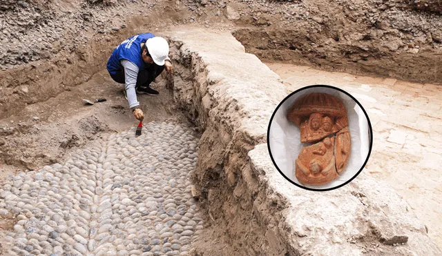 El hallazgo arqueológico sucedió en el Real Felipe. Foto: Municipalidad del Callao