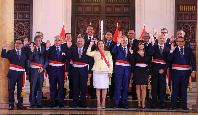 Este martes 3, Dina Boluarte realizó cuatro cambios en el Gabinete Adrianzén. Foto: Andina